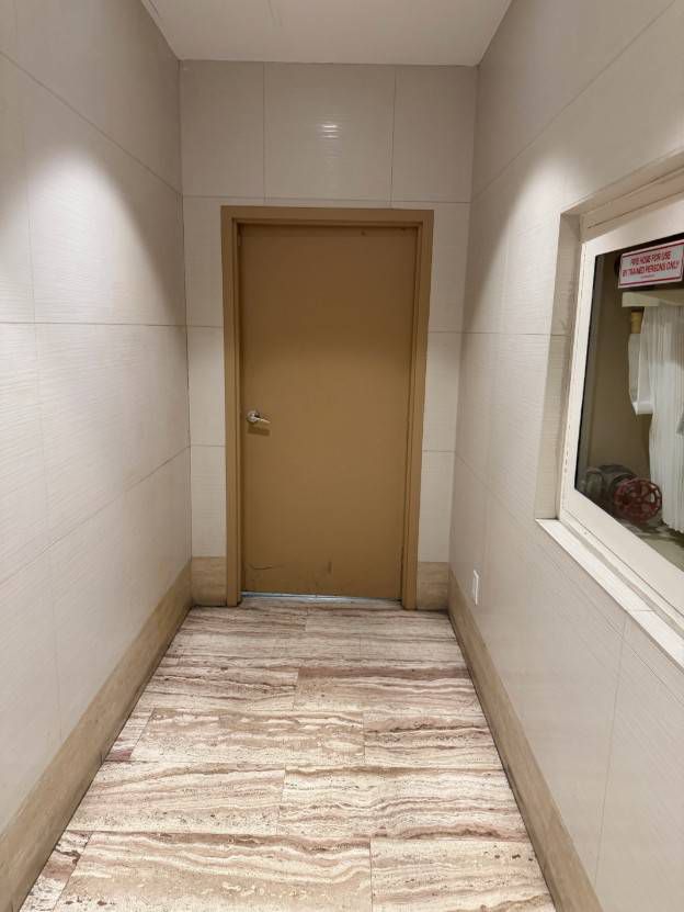 Door at the end of the hall